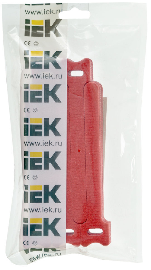 ХОМУТ-ЛИПУЧКА 14Х135ММ КРАСНЫЙ 100ШТ
