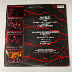 Винтажная виниловая пластинка LP D.B.C. Dead Brain Cells (USA 1987)