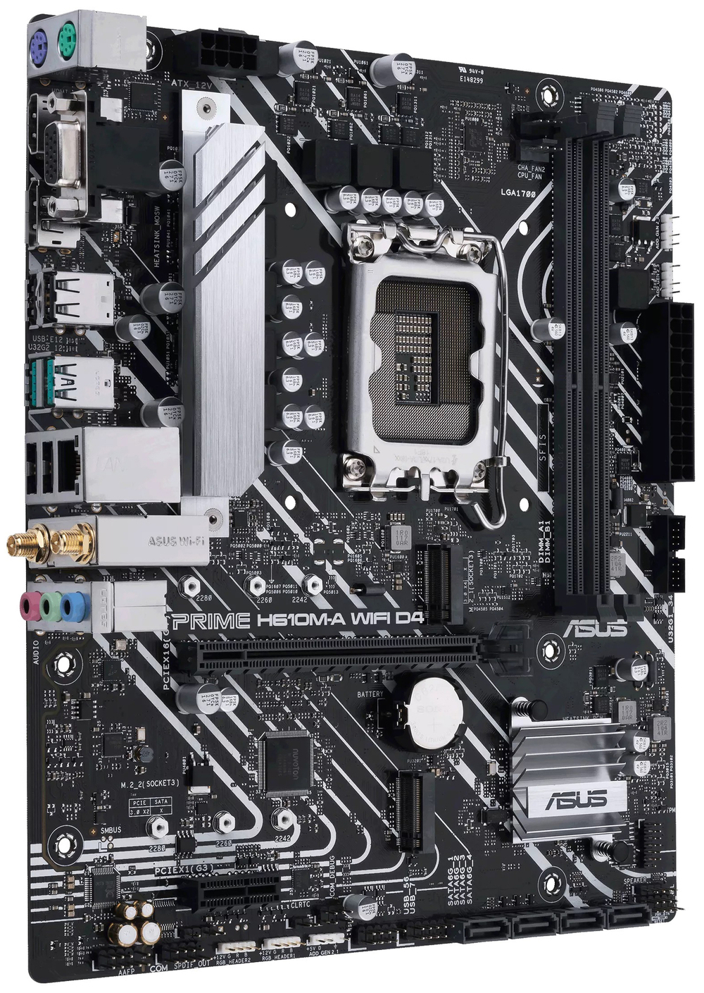 Материнская плата mATX ASUS PRIME H610M-A WIFI D4