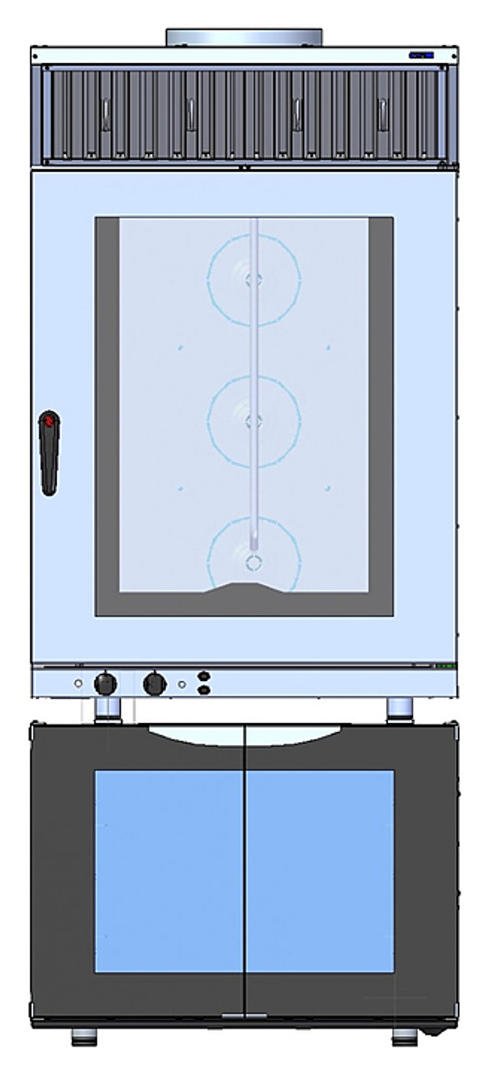 Зонт вытяжной Abat ЗВВ-6-6/4