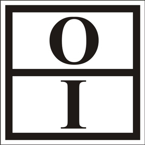 Знак "Отходы I класса опасности"