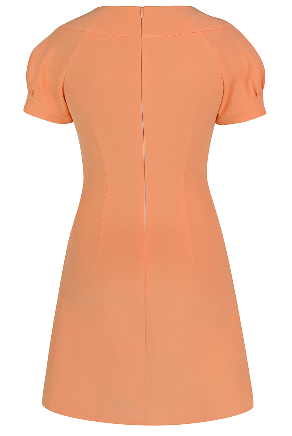 Платье женское 1542оп, оранжевый #184Ор051542оп
