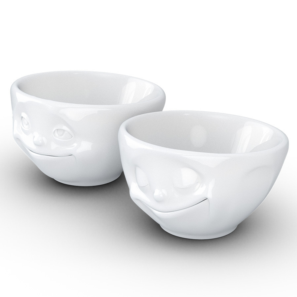 Набор чаш dreamy & happy, 100 мл, белый, 2 шт.