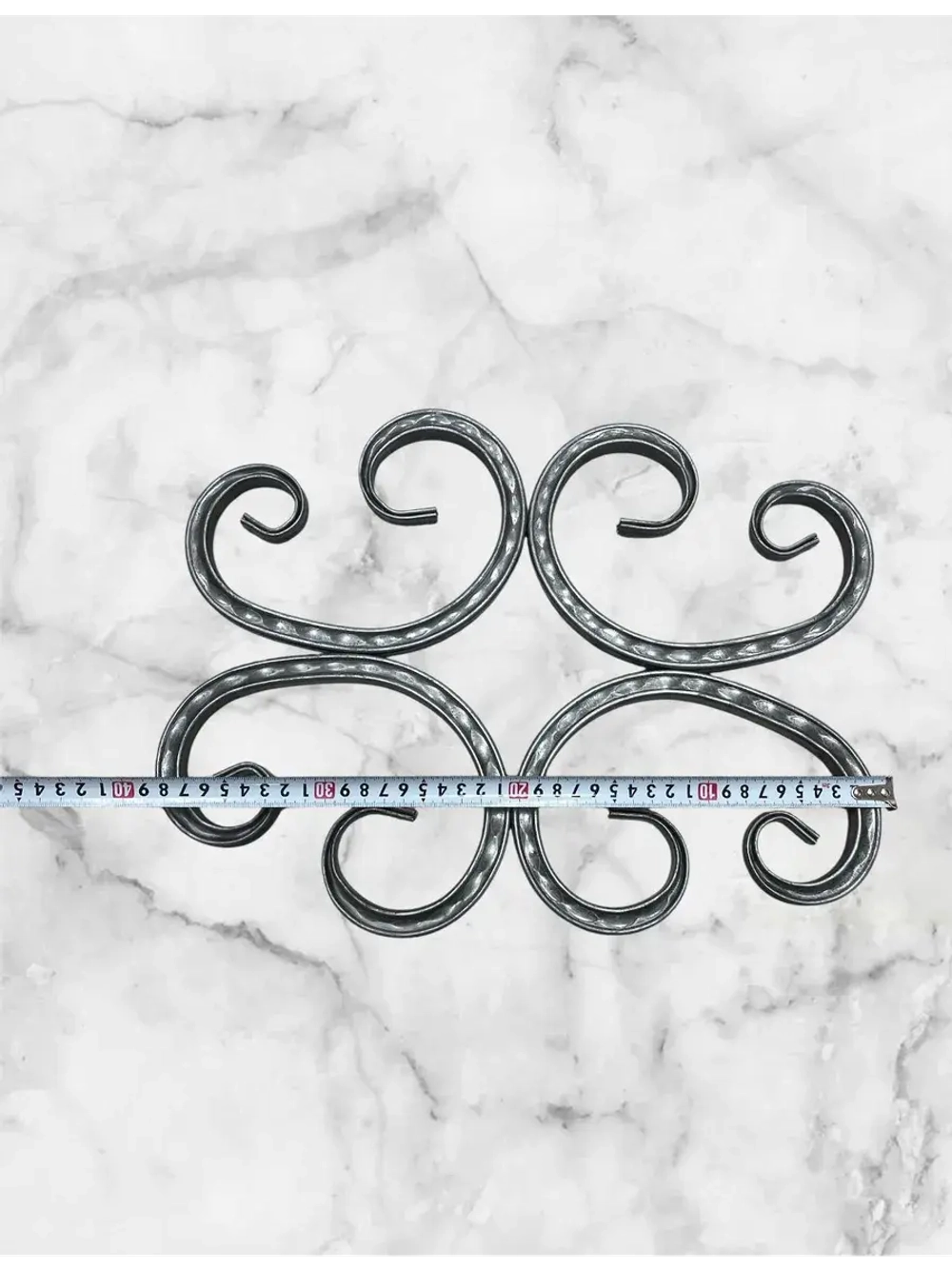 Кованый элемент "Бублик-косой" 4 шт