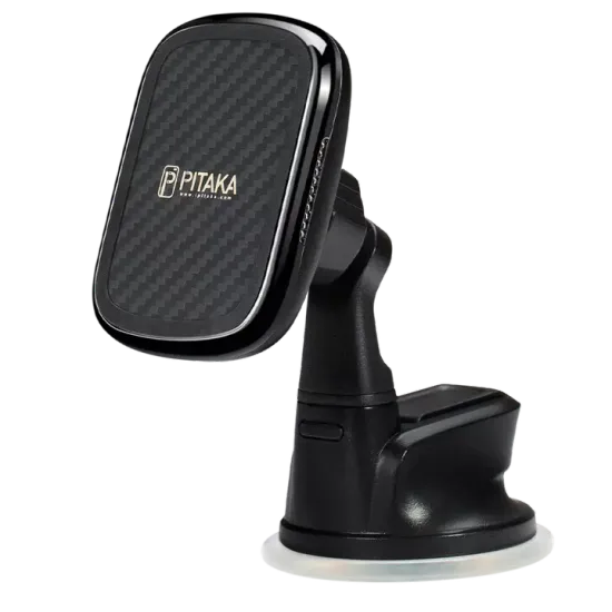 Pitaka MagEZ Mount Qi автомобильное зарядное устройство / магнитный держатель, крепление в решетку , кевлар (арамид)
