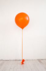 S шар гигант 24"/60 см пастель оранжевый (БГ-90)