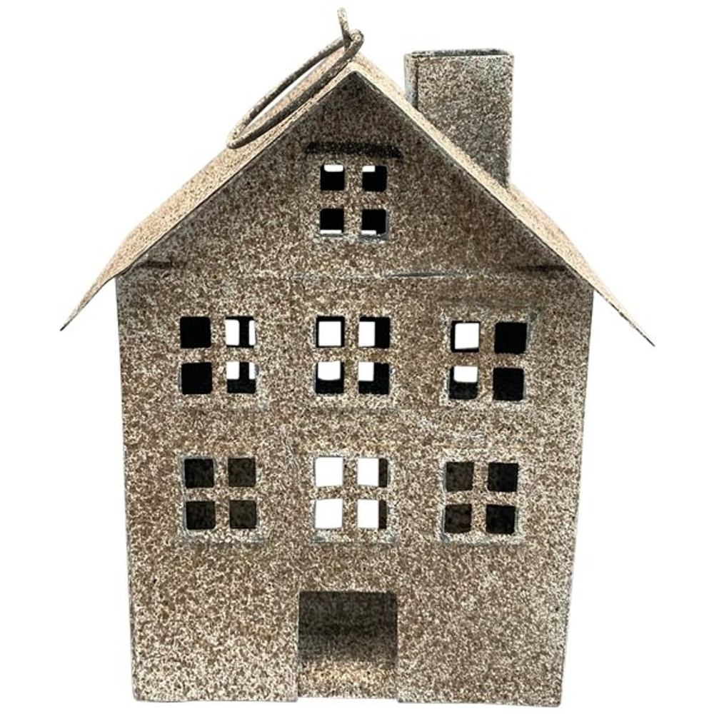 Подсвечник "Домик" 9x7,5x13,5см