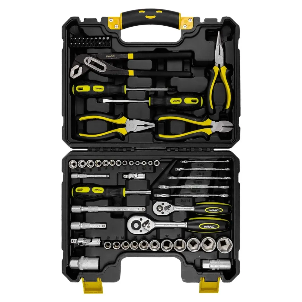 Набор инструментов, 65пр. 1/4''&amp; 3/8'' WMC TOOLS WMC-3065