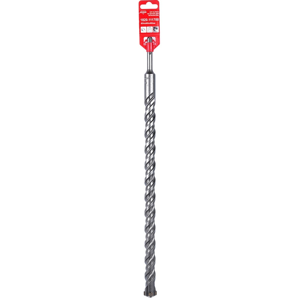 Квадробур ELITECH  SDS +  24*400*460 двойная спираль