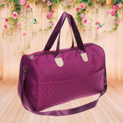 Сумка дорожно-спортивная «KANADA SPORT», цвет сиреневый, 2 кармана, 5кг, 47*24*30см