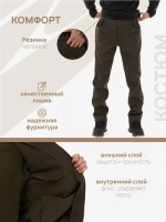Костюм камуфляжный на флисе демисезонный Горка (Цена договорная)
