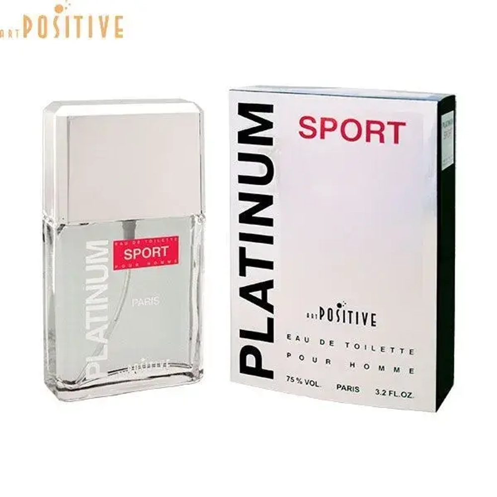 Туалетная вода для мужчин "PLATINUM SPORT" 95мл Россия