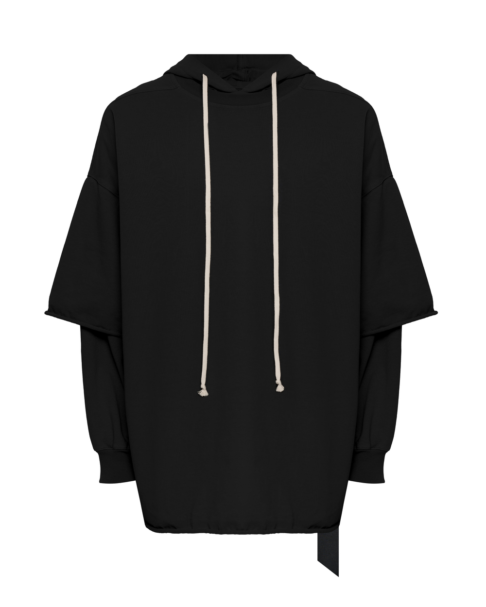 RICK OWENS DRKSHDW ХУДИ ЧЕРНАЯ HOLLYWOOD TOMMY HUSTLER