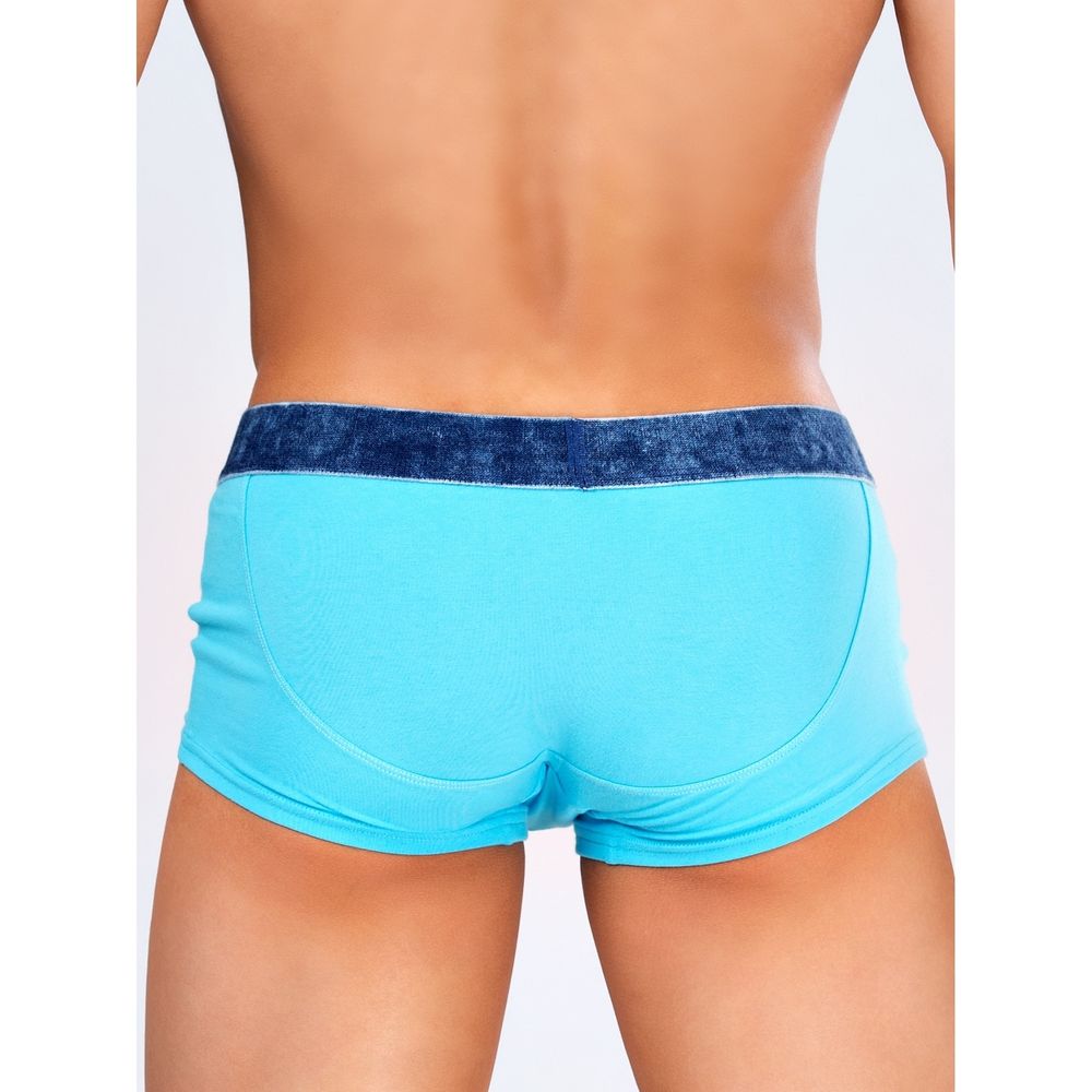 Мужские трусы боксеры бирюзовые Opium Boxer R109