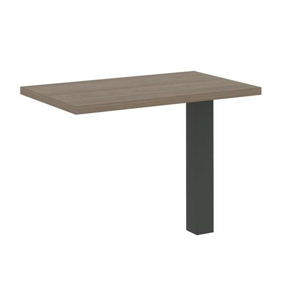 Yalta Брифинг-приставка LT.BR-3 Вяз Благородный/Металл Антрацит 1000*600*750