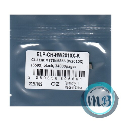 Чип ELP для картриджа HP W2010X (659X) Black, Color LaserJet M776/M856 (34K)