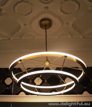 replica Halo Chandelier - 2 Rings