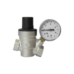 Редуктор давления мембранный 1/2" диап регул: 1,0 - 6,0 бар с манометром VRT