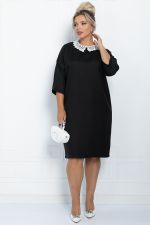 Платье Алла (черное) П11087 LT Collection (Акция)