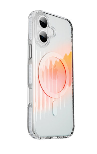 Чехол Gurdini Ocean Case с поддержкой MagSafe для iPhone 16 (Прозрачный)