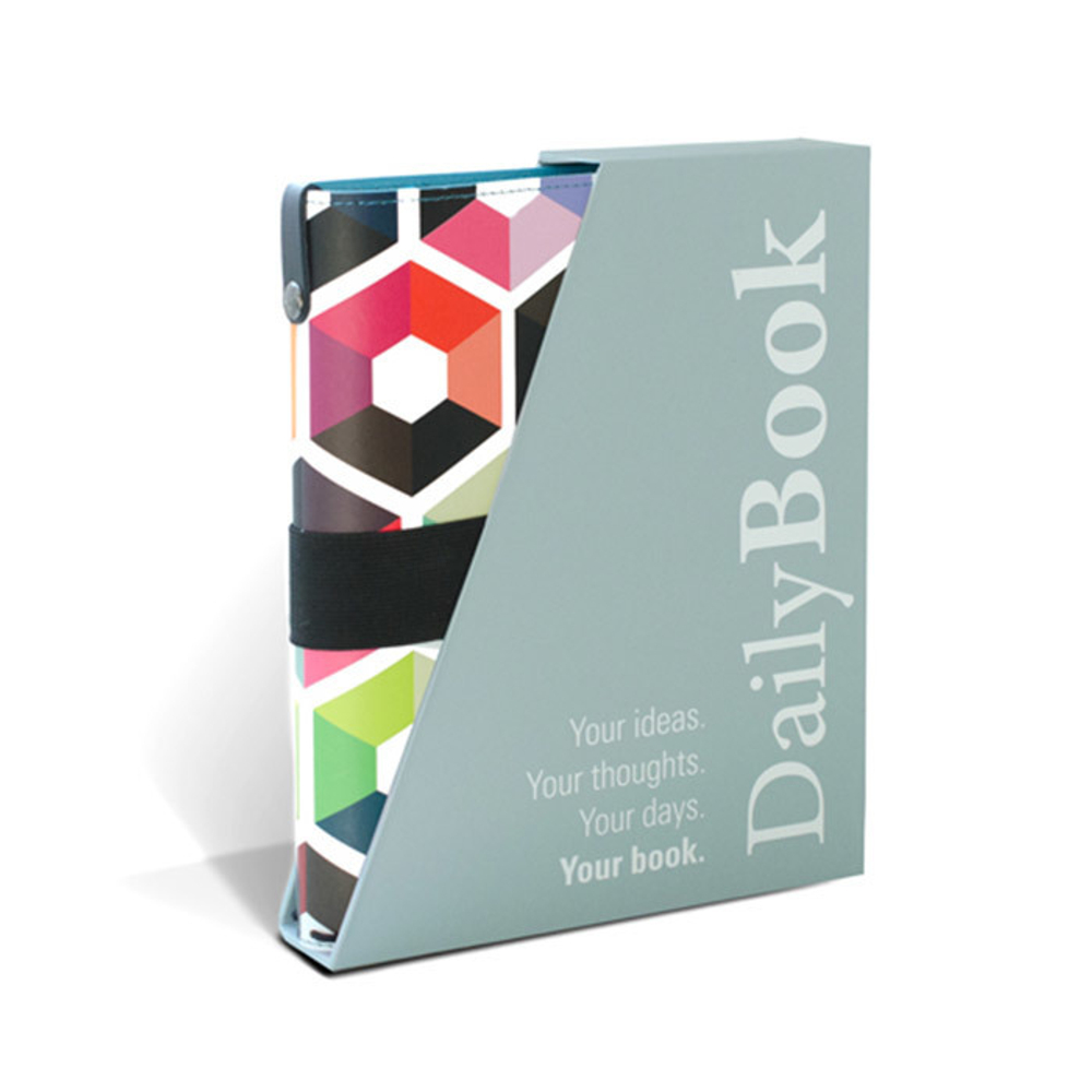 Ежедневник с набором карандашей remember, hexagon