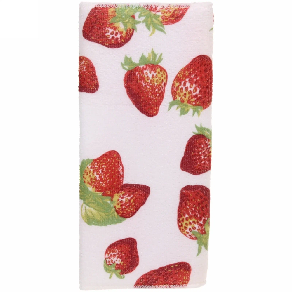Коврик для сушки посуды 30*38см «Клубника»