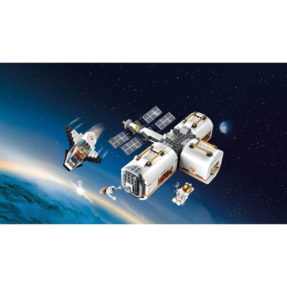 Лунная космическая станция City Space Port LEGO