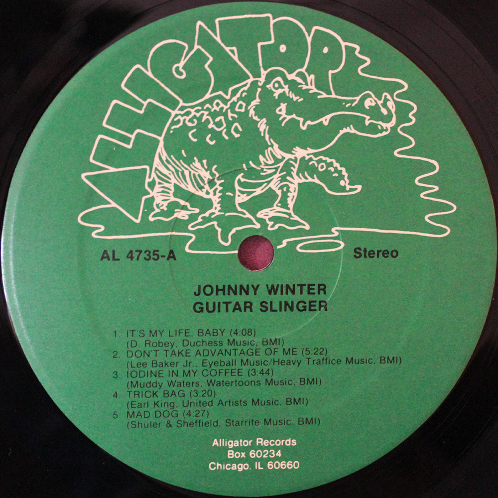 Johnny Winter / Guitar Slinger (LP)