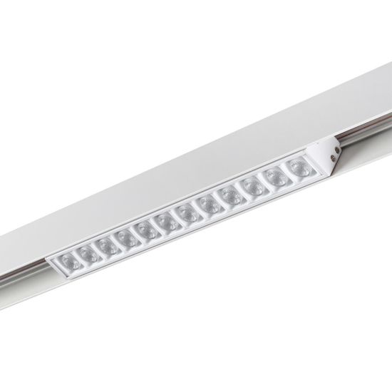 359487 SHINO NT24 134 белый Трековый низковольт. св-к диммир. со сменой цв.температуры, пульт ДУ/Tuya Smart Life IP20 LED 12W 48V 3000-6500K FLUM