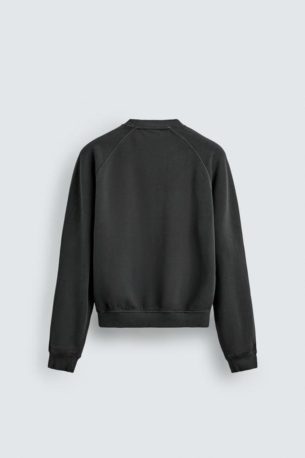 ZARA Х AARON LEVINE ТОЛСТОВКА С ЭФФЕКТОМ ПОТЕРТОСТИ, МОРСКОЙ СИНИЙ