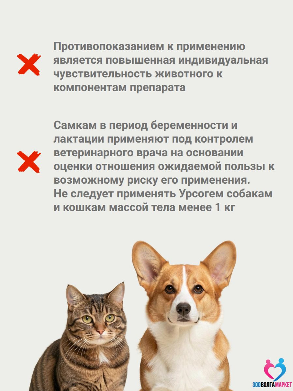 Урсогем гепатопротектор для защиты и восстановления печени и желчевыводящих путей для собак 5-10 кг, 20 таблеток (NITA-FARM)