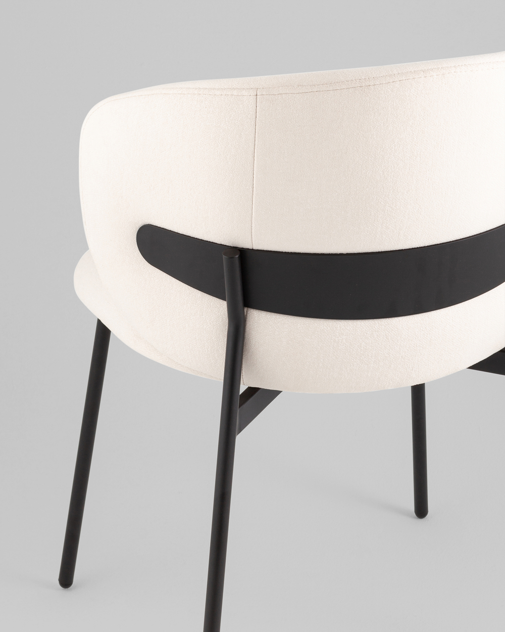 Стул Блейз велюр молочный