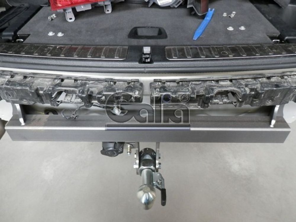 Фаркоп оцинкованный Galia B019C для BMW X3 2010-2017, X4 2014-2018(паспорт и сертификат в комплекте)(без электрики)