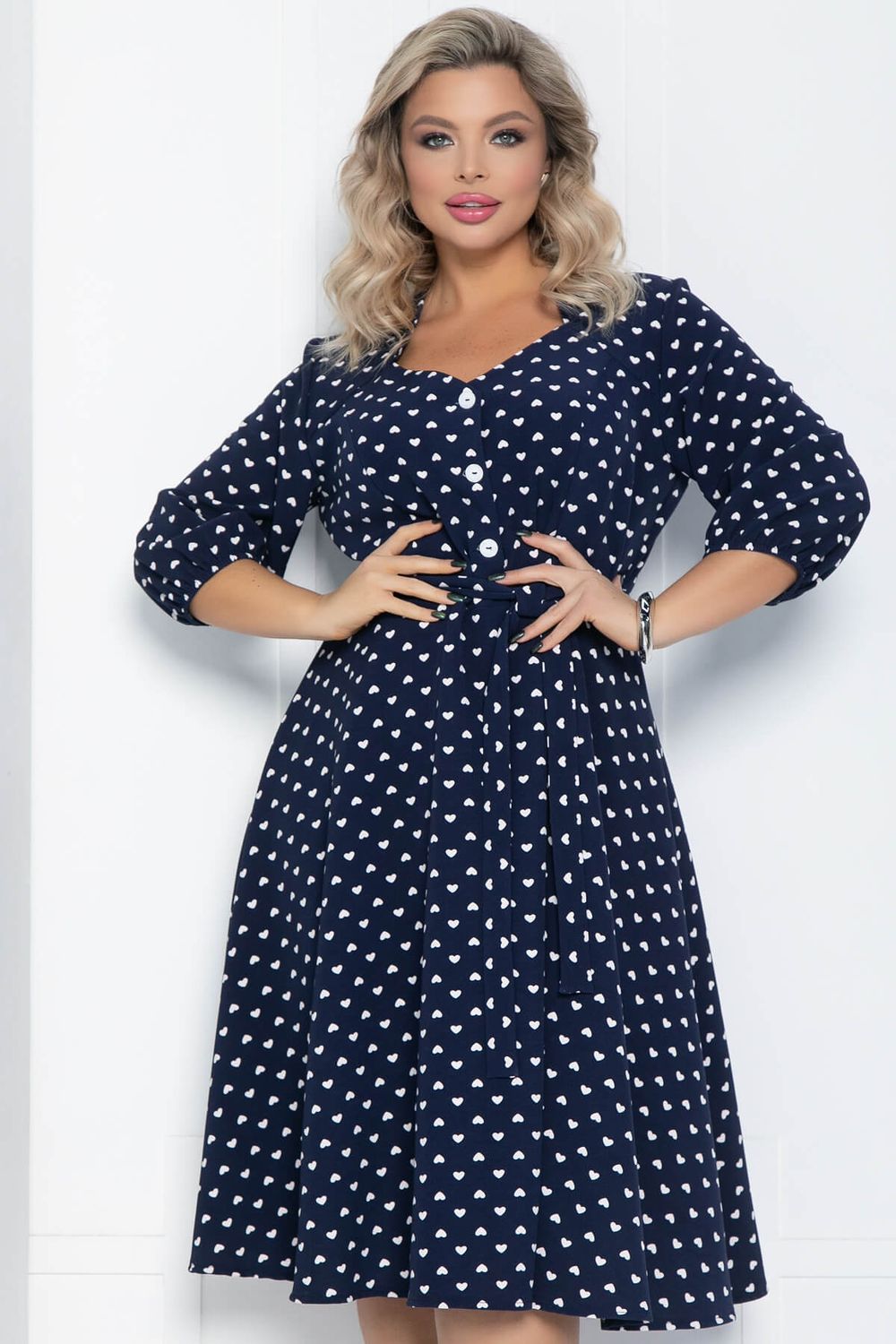 Платье Виктория (синее) П12479-3 LT Collection