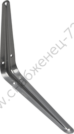 STAYER 200х150 мм, серый, уголок-кронштейн (37403-2)