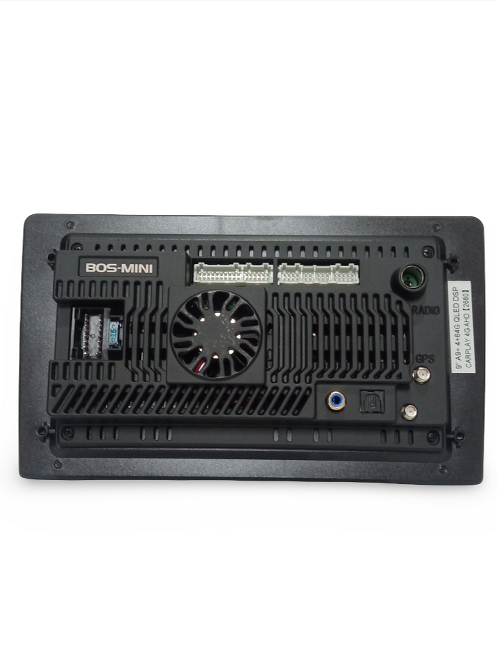 Автомагнитола 2DIN QLED 9" Android 4+64GB AHD Bos-Mini A9+