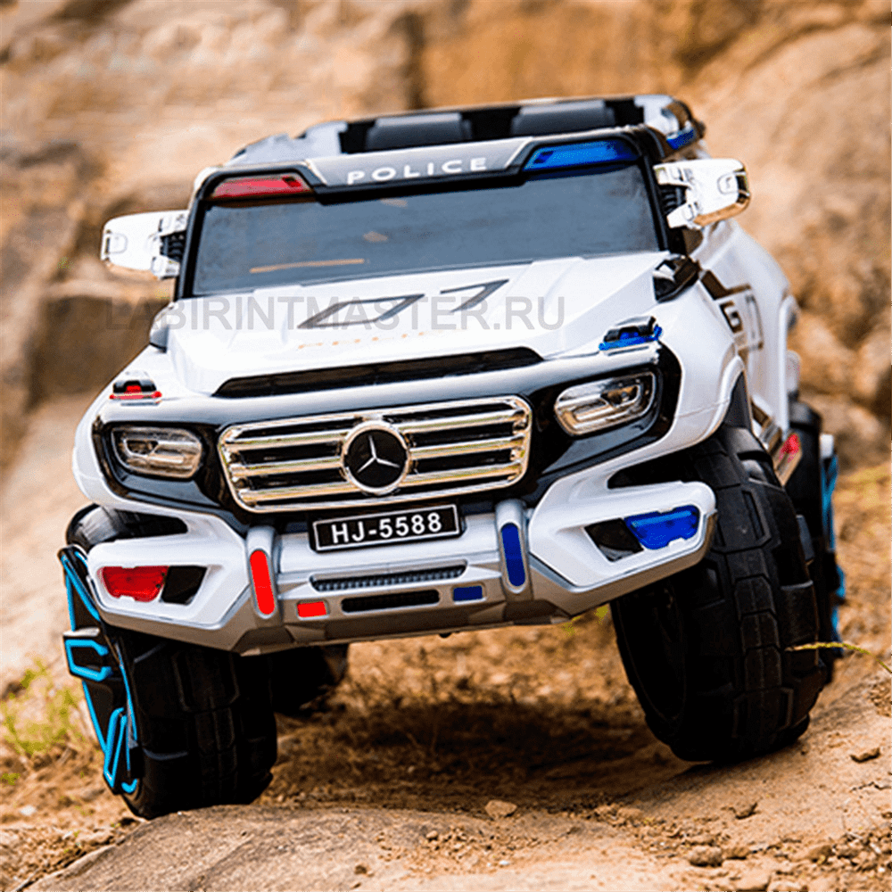 Детский электромобиль  "Mercedes" белый