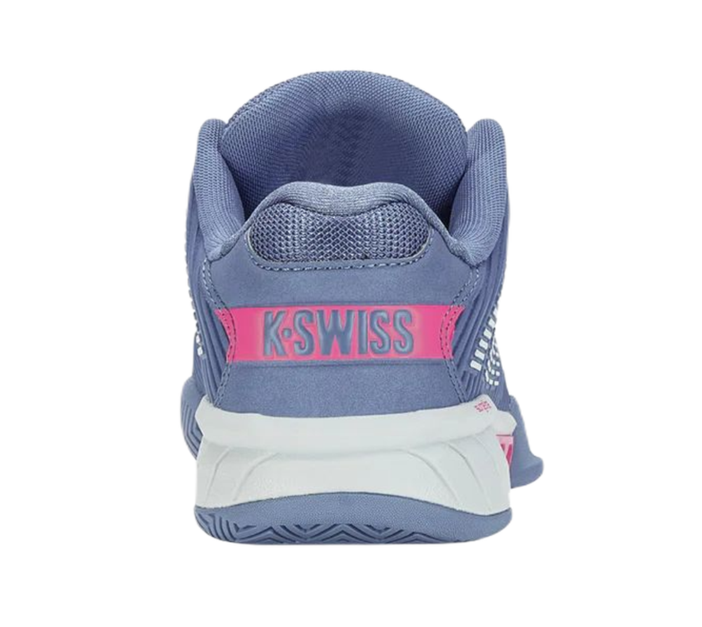 Женские теннисные кроссовки K-Swiss Hypercourt Express 2 - infinity/blue blush/carmine rose