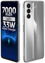 Смартфон TECNO Pova 3 NFC 6 ГБ/128 ГБ серебристый