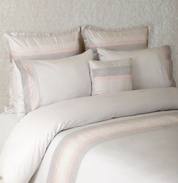 Элитная наволочка декоративная Calipso серый жемчуг от Luxberry Португалия фото