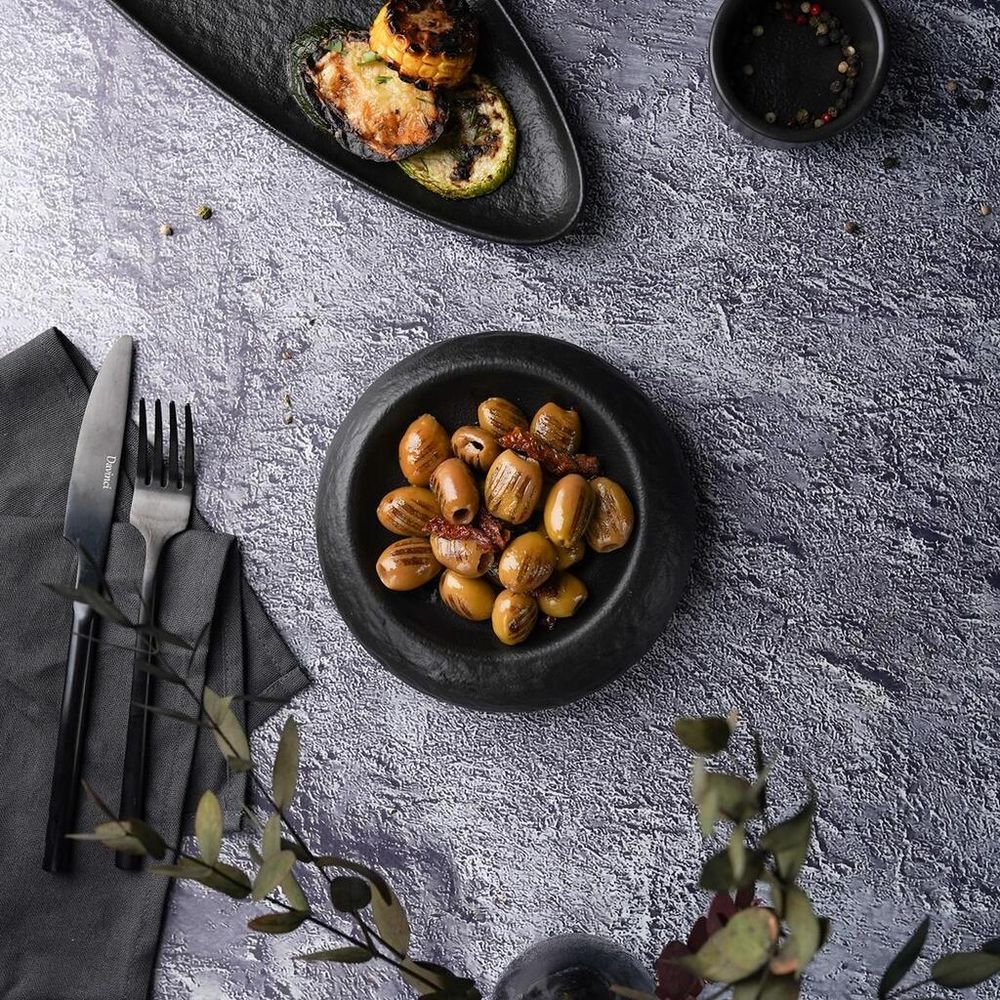 Блюдо круглое d 15 см h4 см Black Raw Stellar P.L. Proff Cuisine [4]