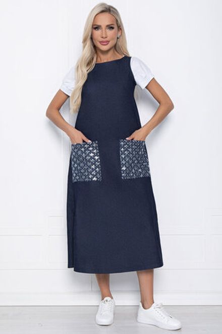 Сарафан Луна (джинс) П11041 LT Collection