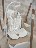 Стульчик для кормления - Электрокачели Sweet Baby Fiesta Gold Beige