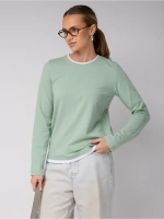 Лонгслив двойной базовый