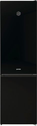 Отдельностоящий двухкамерный холодильник Gorenje NRK6201SYBK