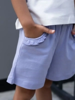 Костюм для девочки с шортами в садик