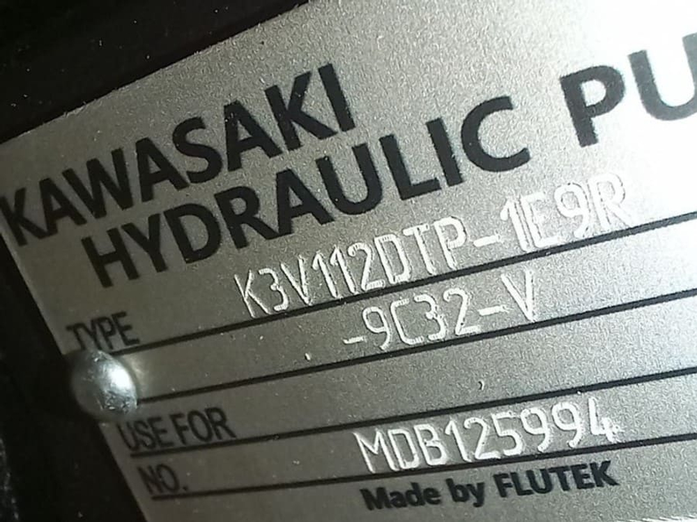 Шильда гидронасоса K3V112DTP