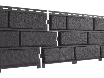 Сайдинг Ю-Пласт "Стоун-Хаус" Серия КИРПИЧ коричневый