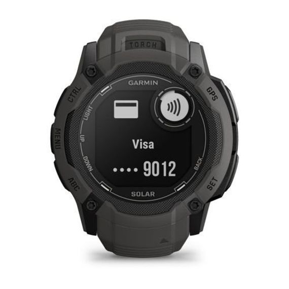 Умные часы Garmin Instinct 2X Solar черный