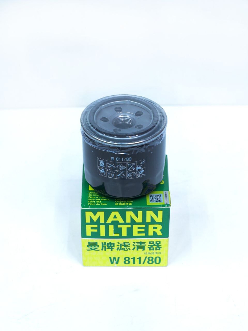 Фильтр масляный Mann W81180 Hyundai Solaris, Getz, Sonata,  Accent, Verna